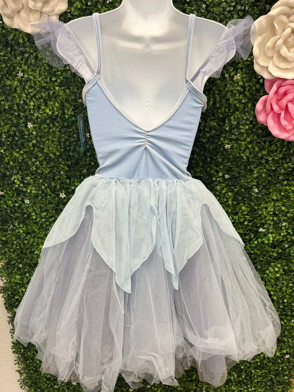 Weissman Light Blue Sparkle Fairy Ballet Tutu Dress